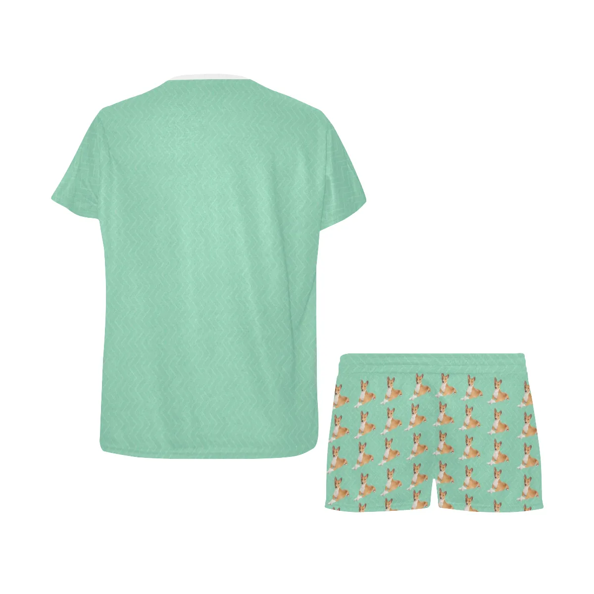2 Piece Basenji PJ Set