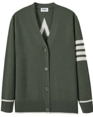 27 Miles Malibu - Kait Cashmere Sweater in Military
