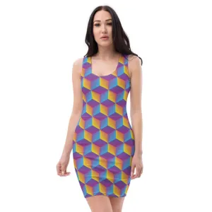 3D Print Fun Trippy Party Dress