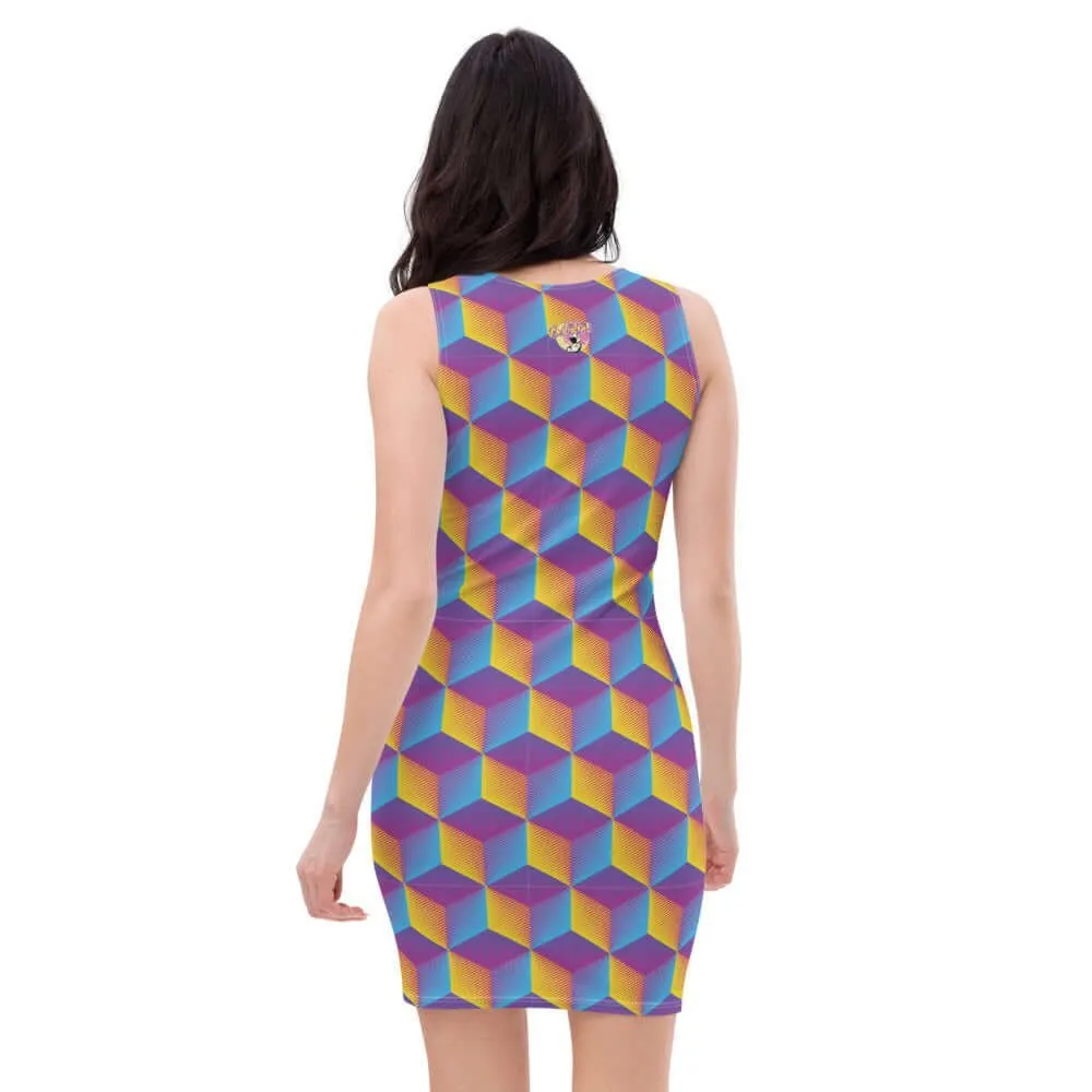 3D Print Fun Trippy Party Dress
