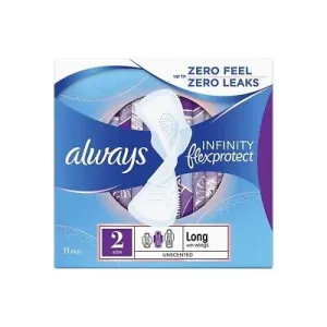 Always Infinity FlexProtect Size 2 Sanitary Towels with Wings - 11 Pads