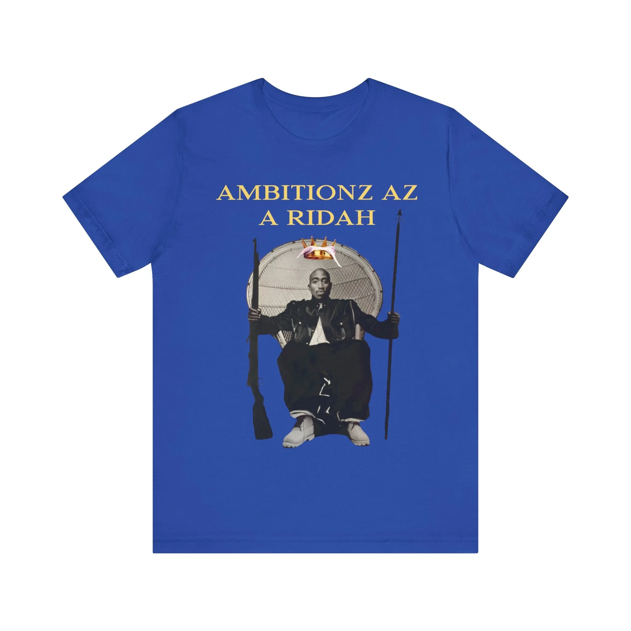 Ambitionz Az A Ridah: Unisex Jersey Short Sleeve Tee