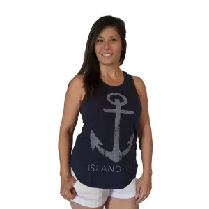 Anchor Tank Top - Classic Blue
