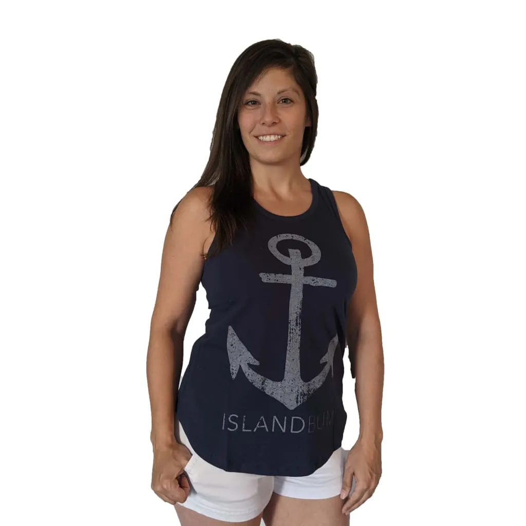 Anchor Tank Top - Classic Blue