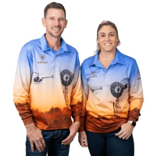 Ariat Shirt Unisex Fishing Windmill