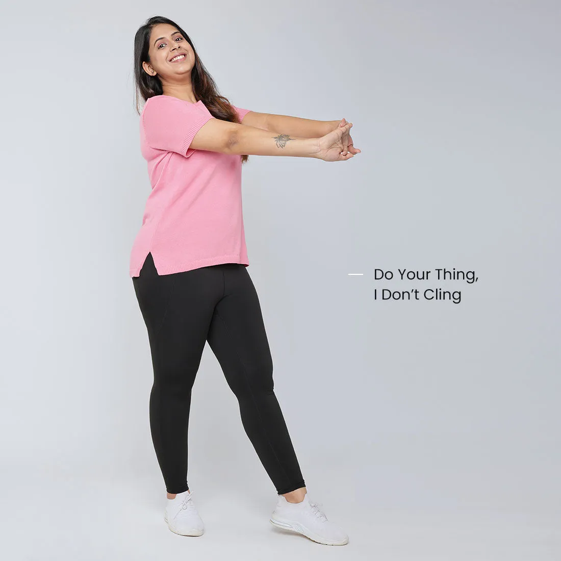 At-Ease Cotton Knit Top