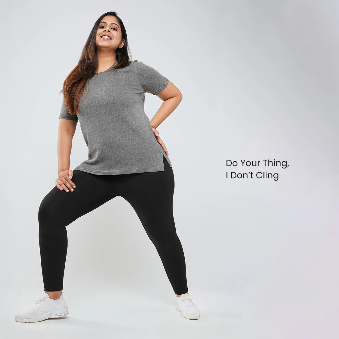 At-Ease Cotton Knit Top