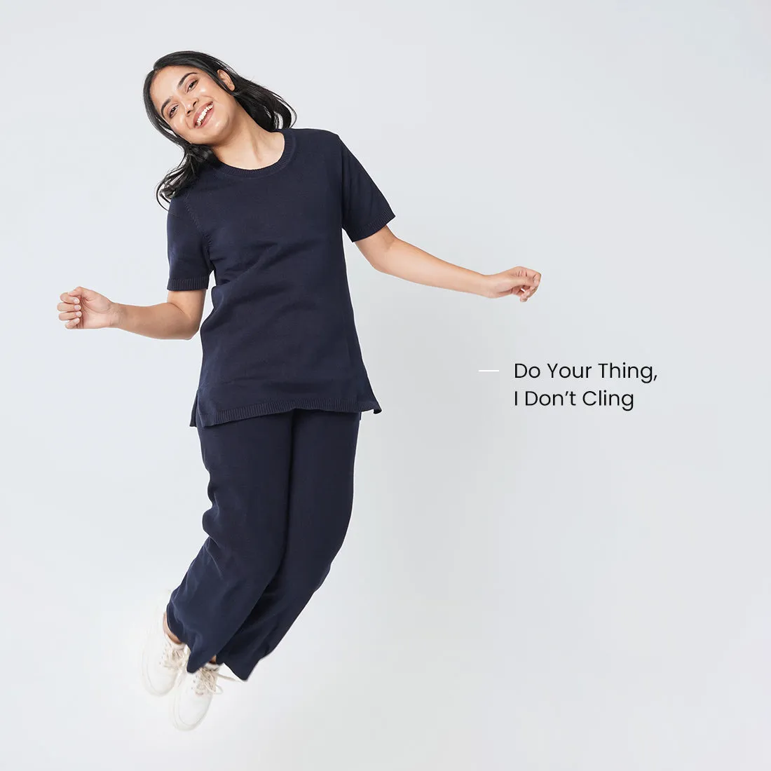 At-Ease Cotton Knit Top