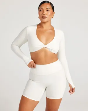 Aura Vantage Long Sleeve - Vanilla Latte