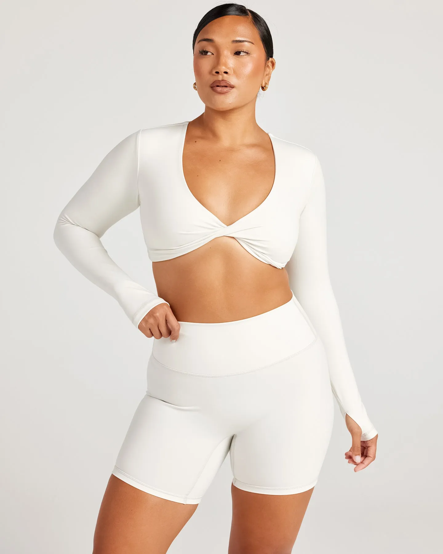 Aura Vantage Long Sleeve - Vanilla Latte