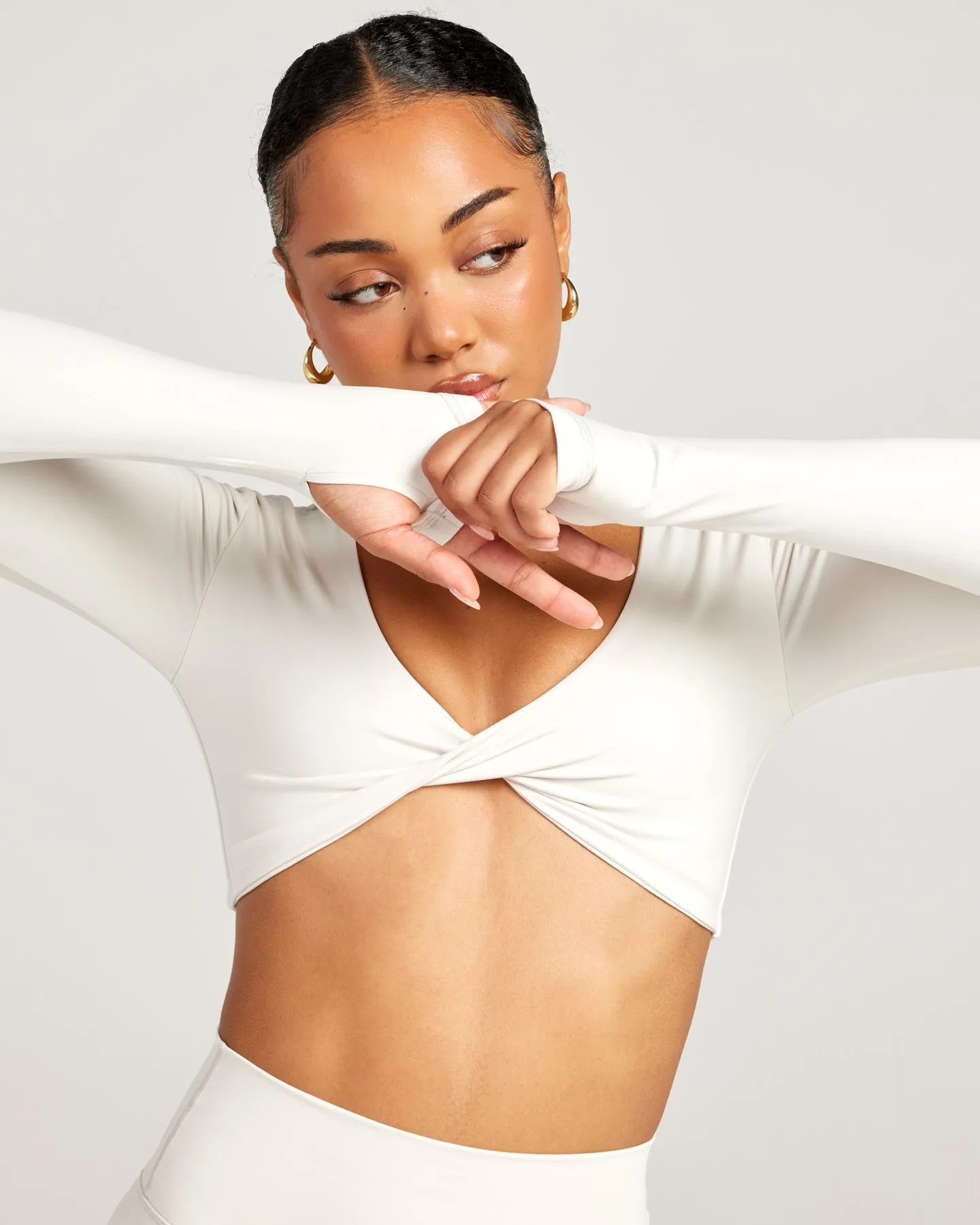 Aura Vantage Long Sleeve - Vanilla Latte
