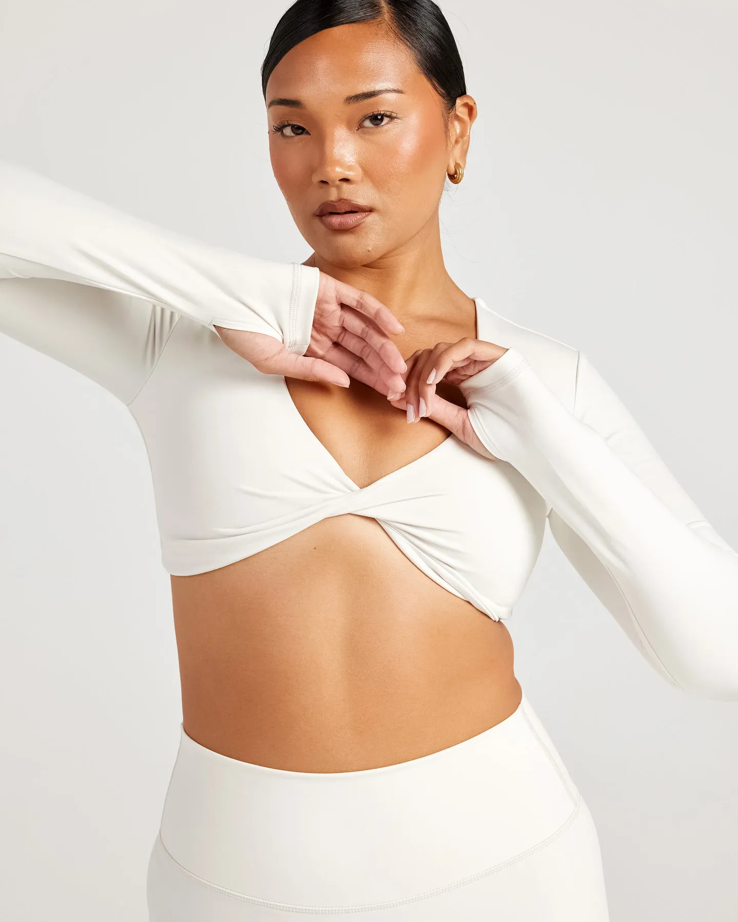 Aura Vantage Long Sleeve - Vanilla Latte