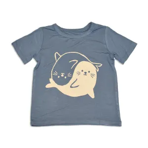 Bamboo Short Sleeve Graphic Tee (Flint)