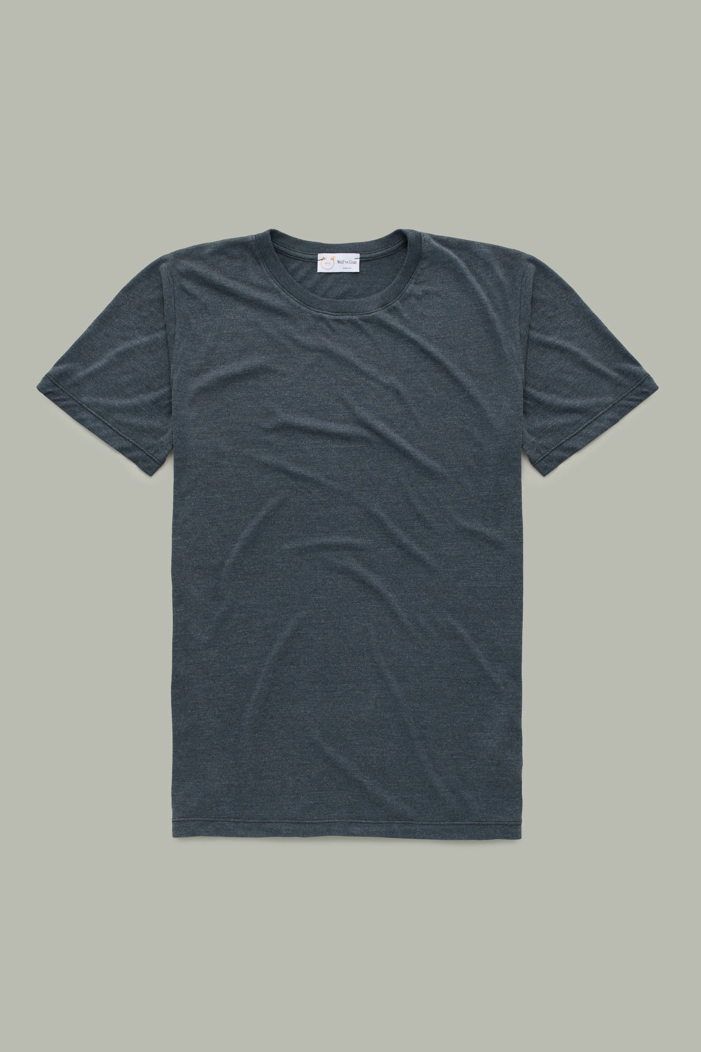 Bamboo Sorona Crew Neck Nero Navy