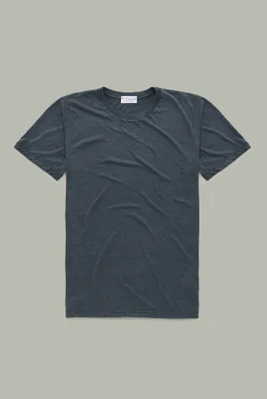 Bamboo Sorona Crew Neck Nero Navy