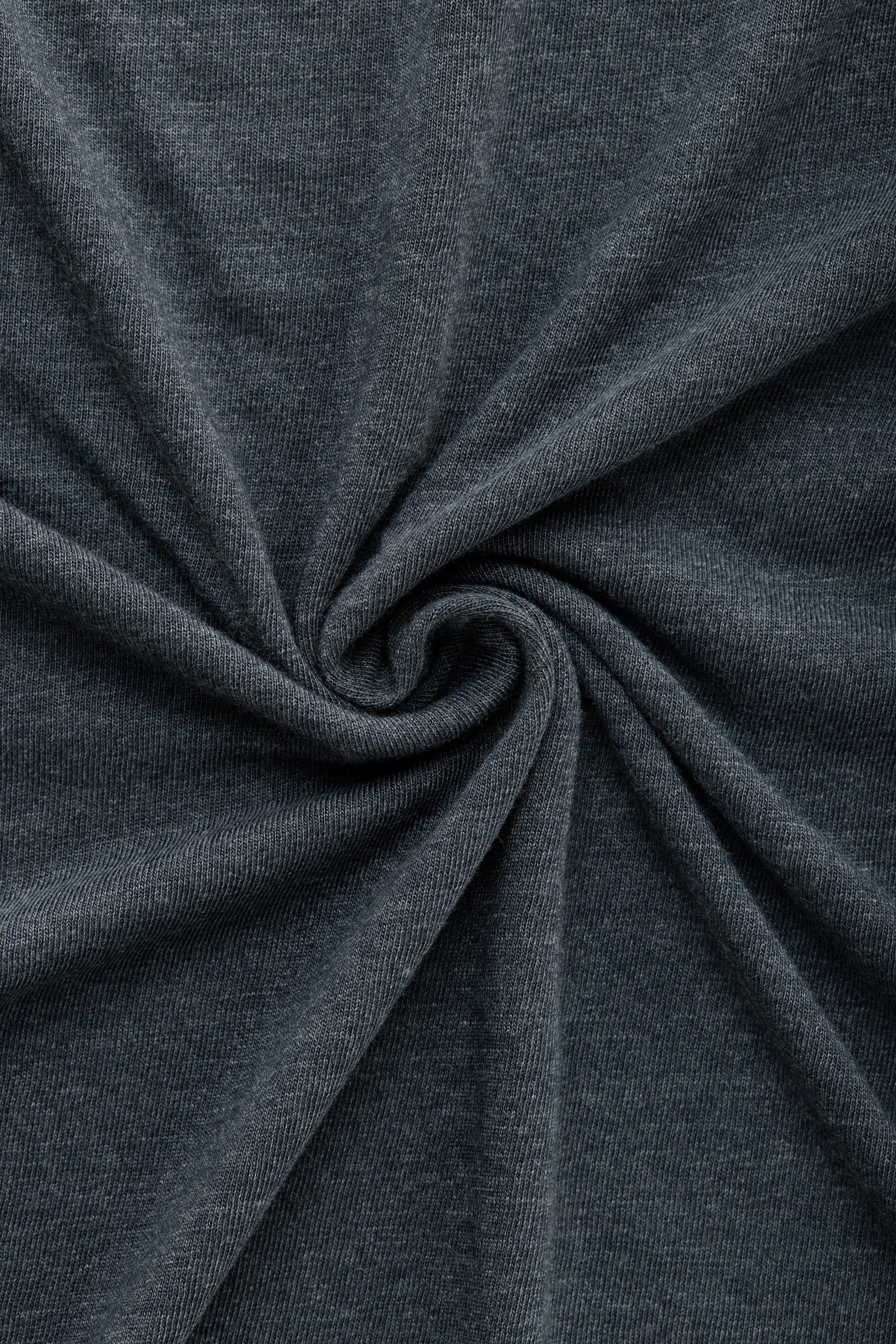 Bamboo Sorona Crew Neck Nero Navy