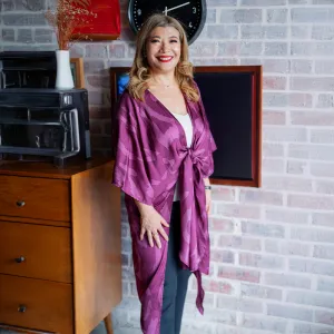 Batik Kimono - Plum Rimba