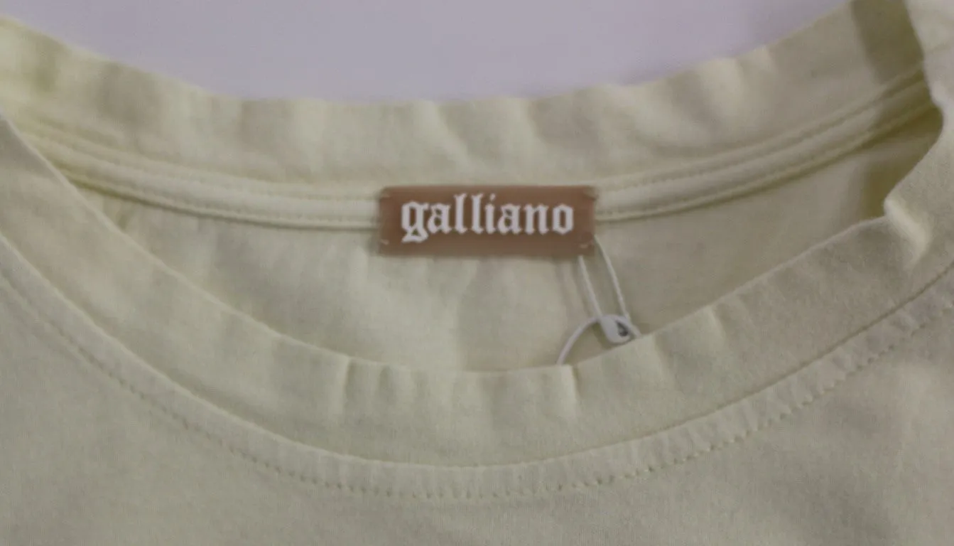 Beige crewneck long sleeve t-shirt