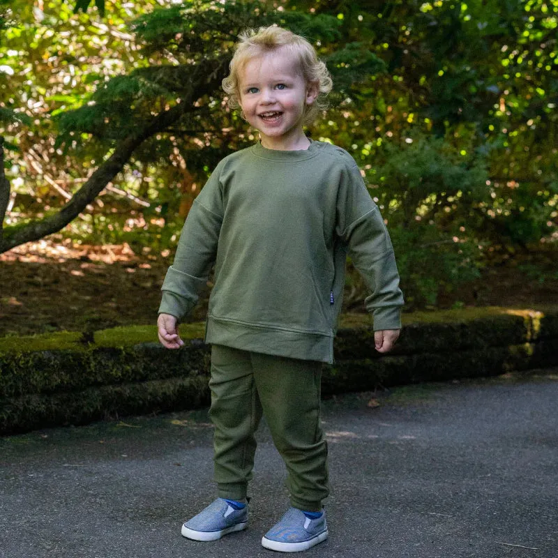 Belan. J Sweatshirt - Pine