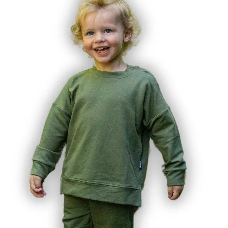Belan. J Sweatshirt - Pine