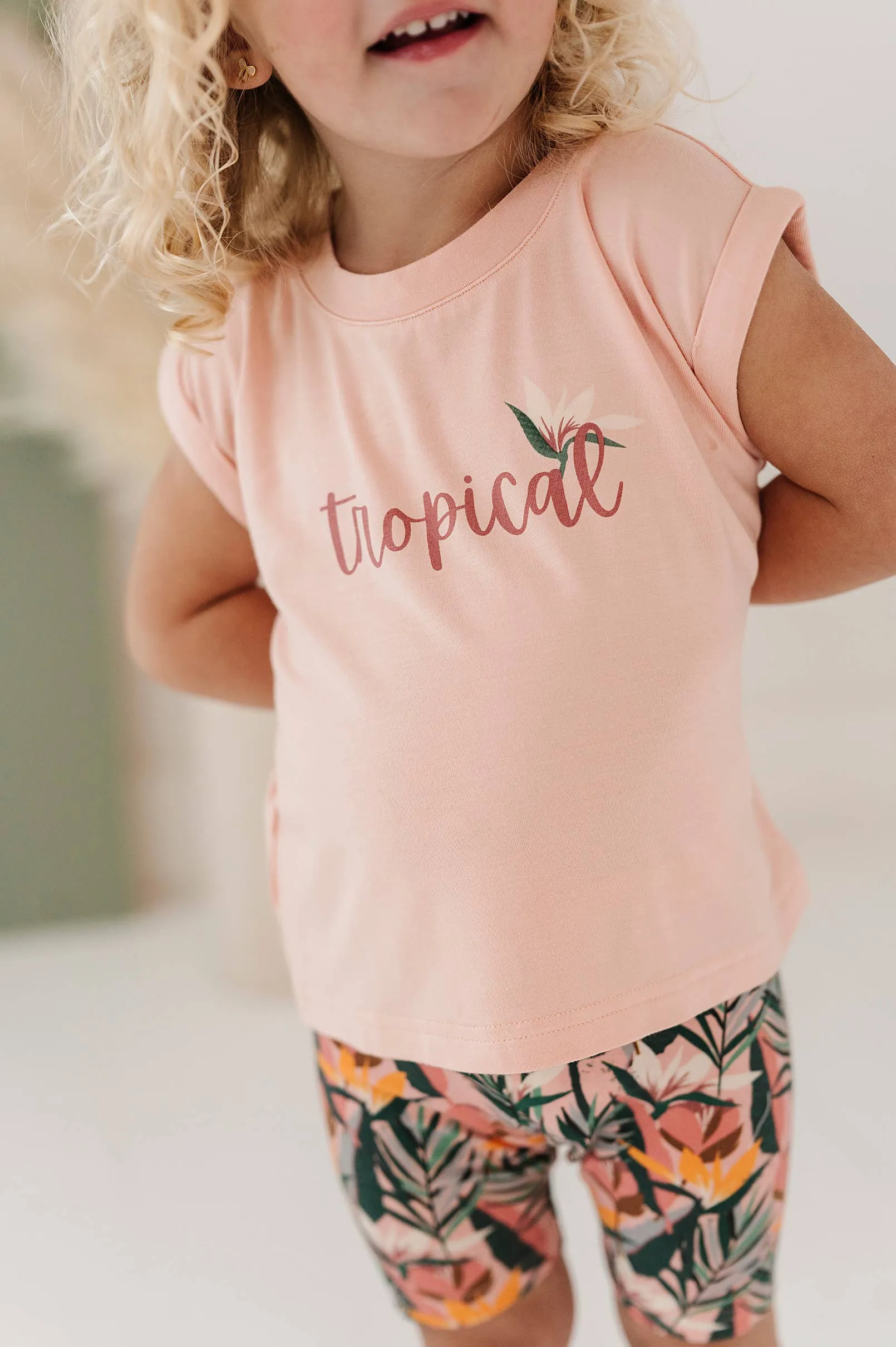 Biker Shorts in Tropics