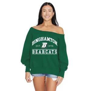Binghamton Off the Shoulder Sweatshirt