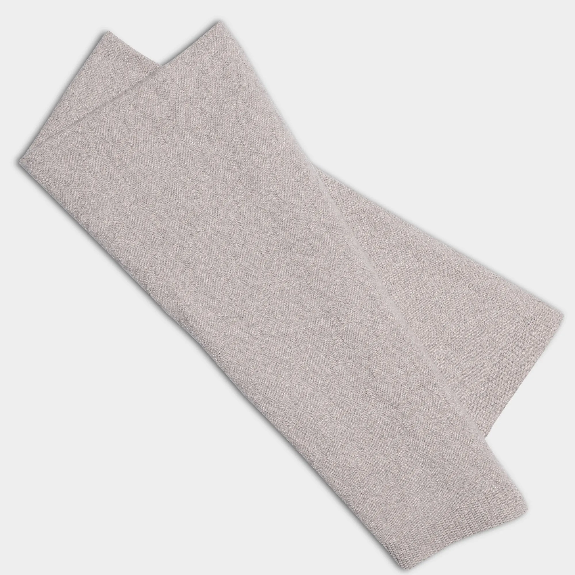 Blanket Cashmere Light Grey YY Logomania