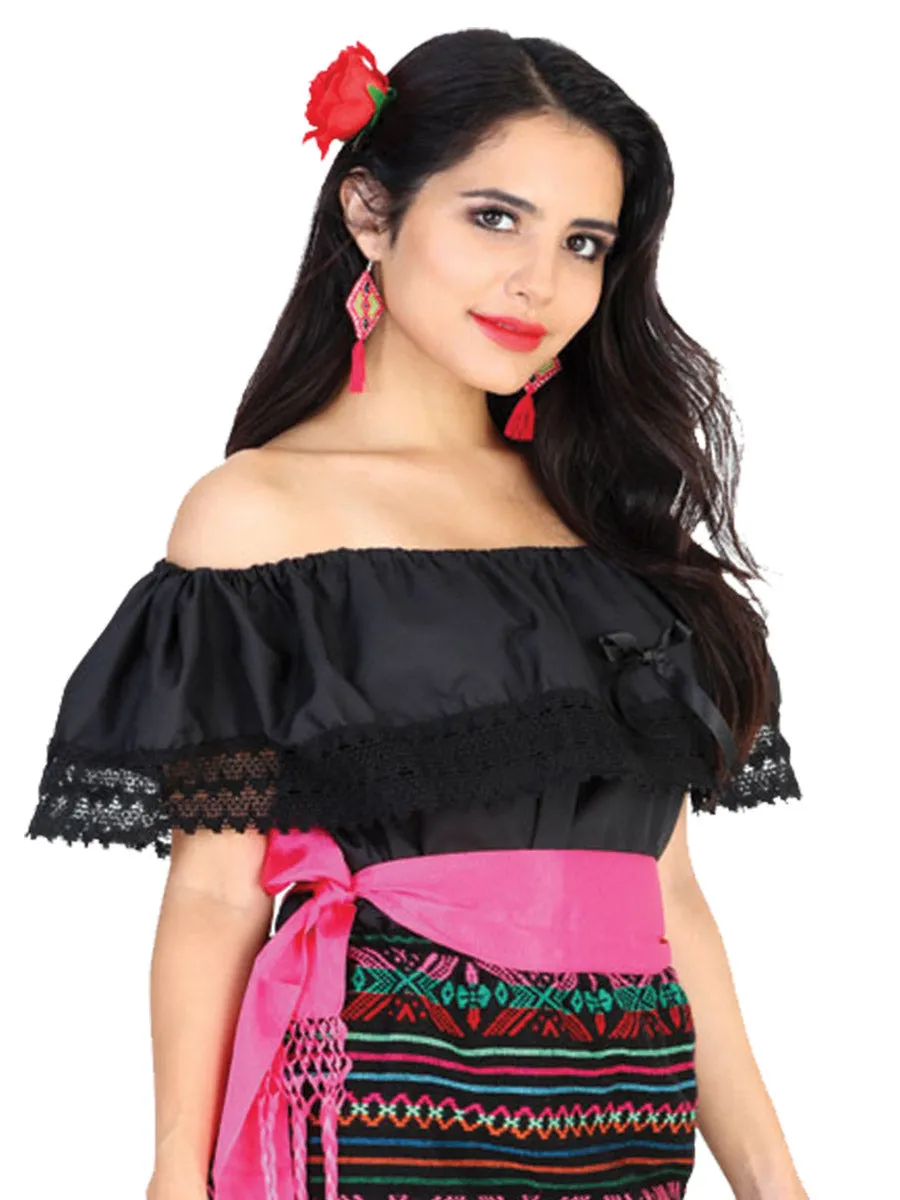 Blusa Artesanal de Olan para Mujer