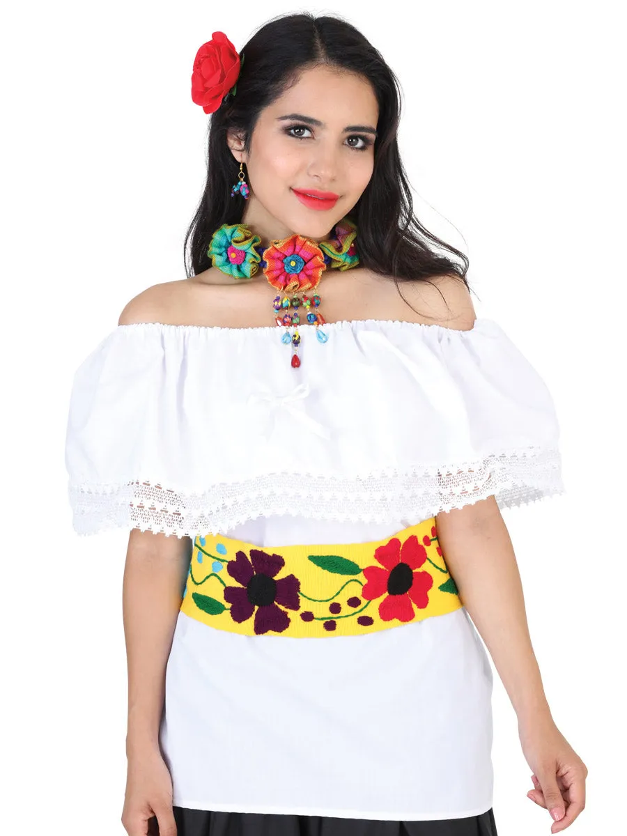 Blusa Artesanal de Olan para Mujer
