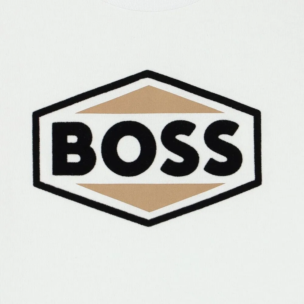 BOSS Logo T-Shirt - White