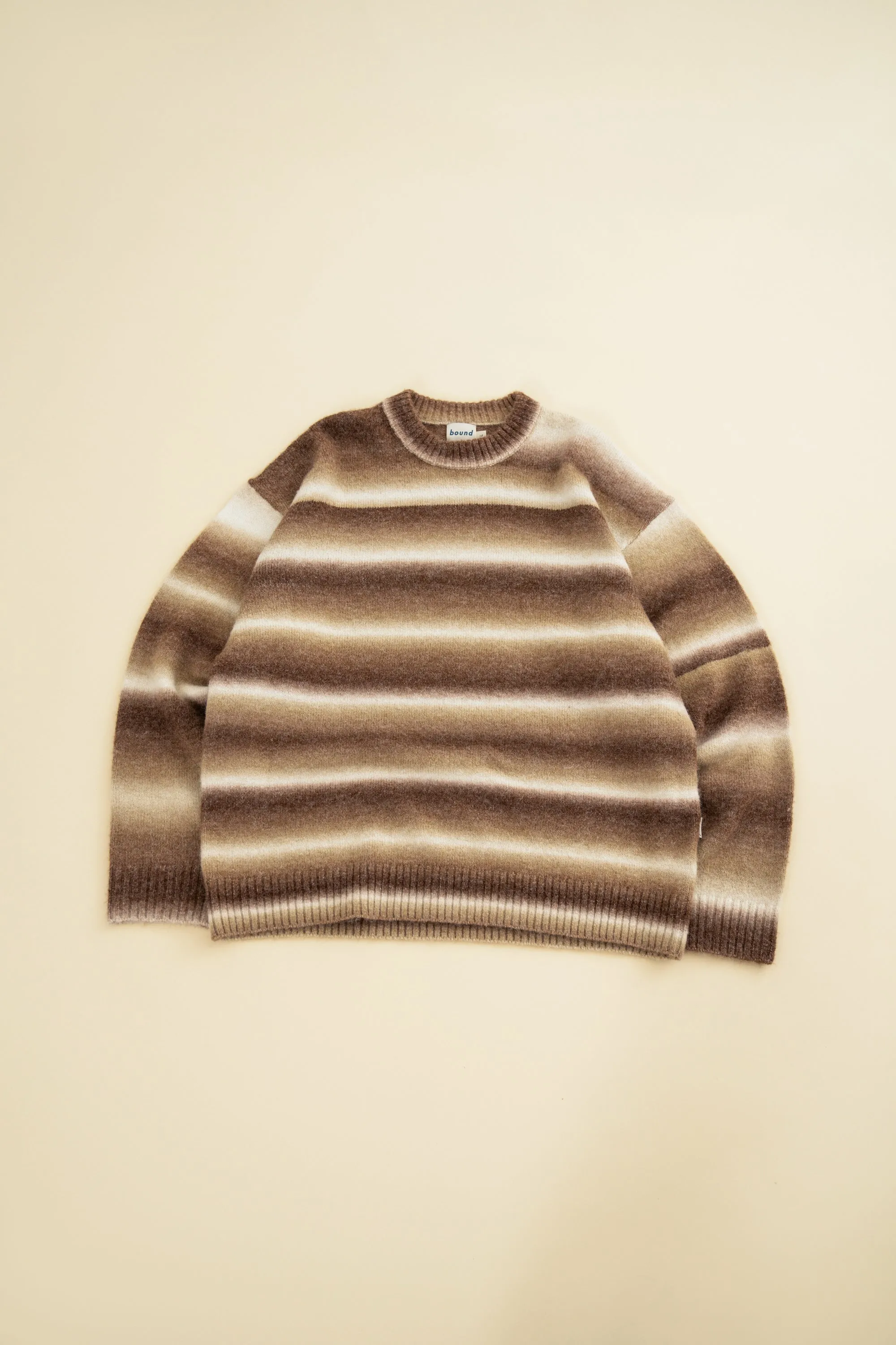 bound Toffee Ombre Knit Sweater