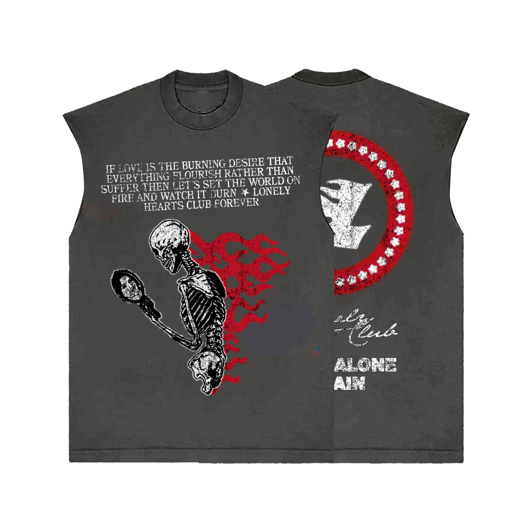 Burning Desire Sleeveless T-Shirt
