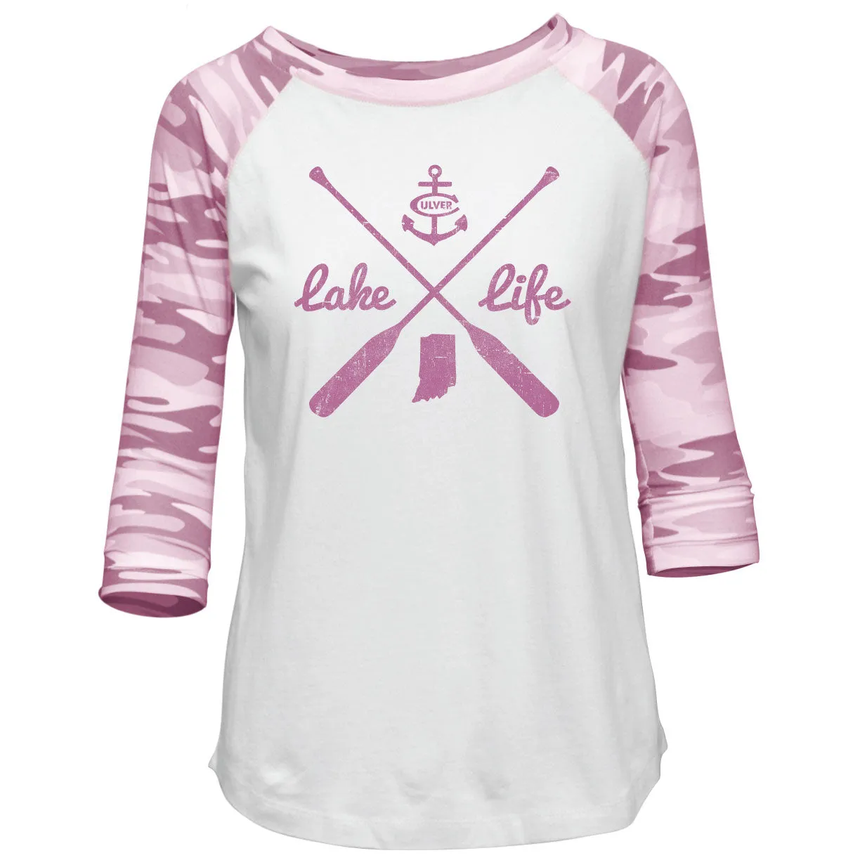 Camo Baseball Tee