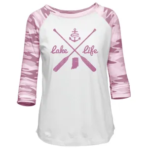 Camo Baseball Tee