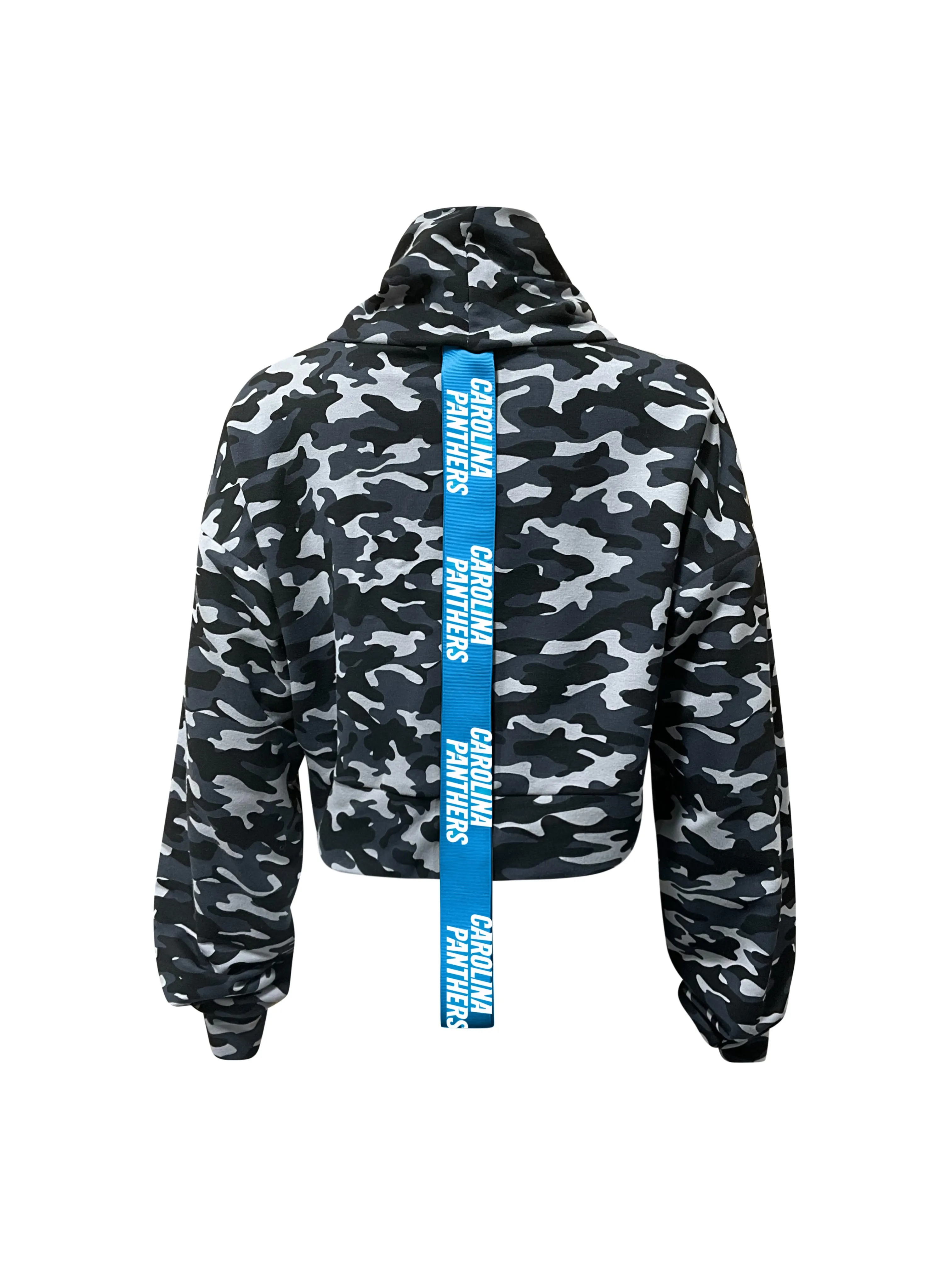 Carolina Panthers Crop Camo Sweatshirt