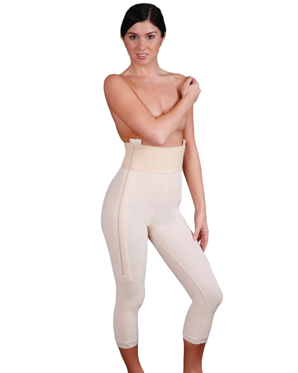 Caromed Sculptures Below the Knee Girdle - Black / Beige