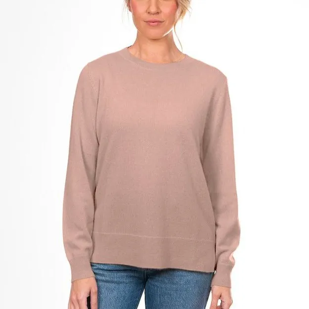 Cashmere Crew Pullover - Cobblestone