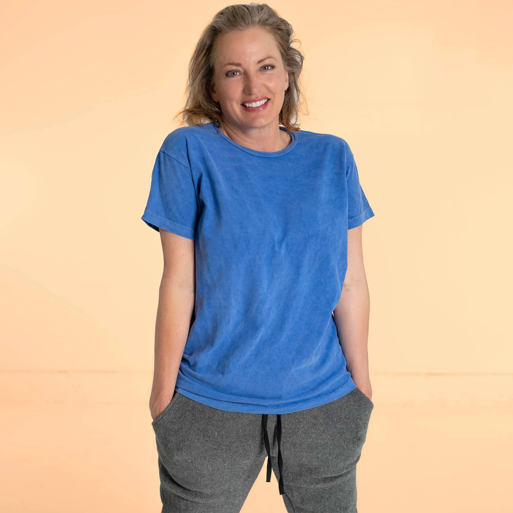 CASSIE Women's 100% Organic Cotton Short-Sleeve T-Shirt (Grown & Made in USA)