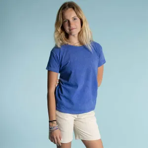CASSIE Women's 100% Organic Cotton Short-Sleeve T-Shirt (Grown & Made in USA)