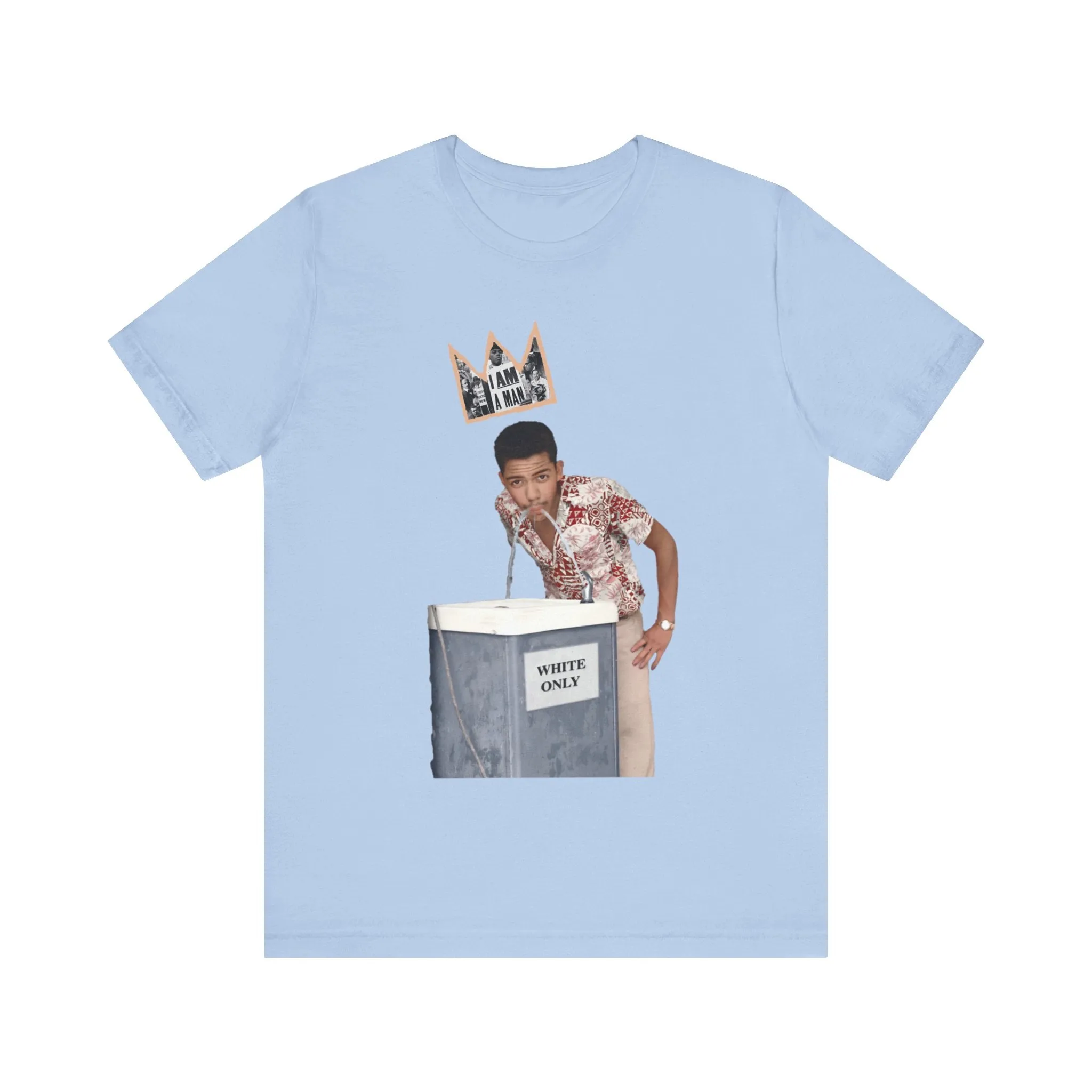 Cecil William/White Only: Unisex Jersey Short Sleeve Tee