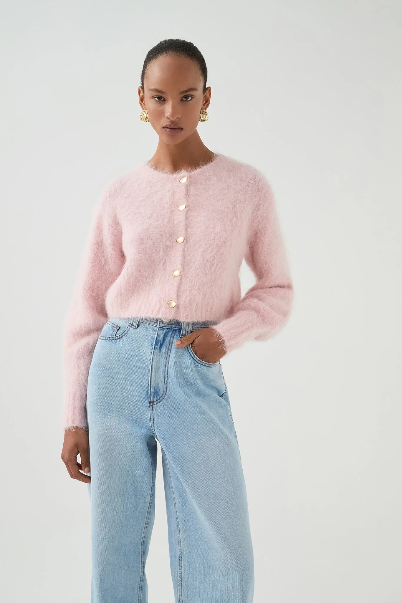 Celine Fluffy Cardigan