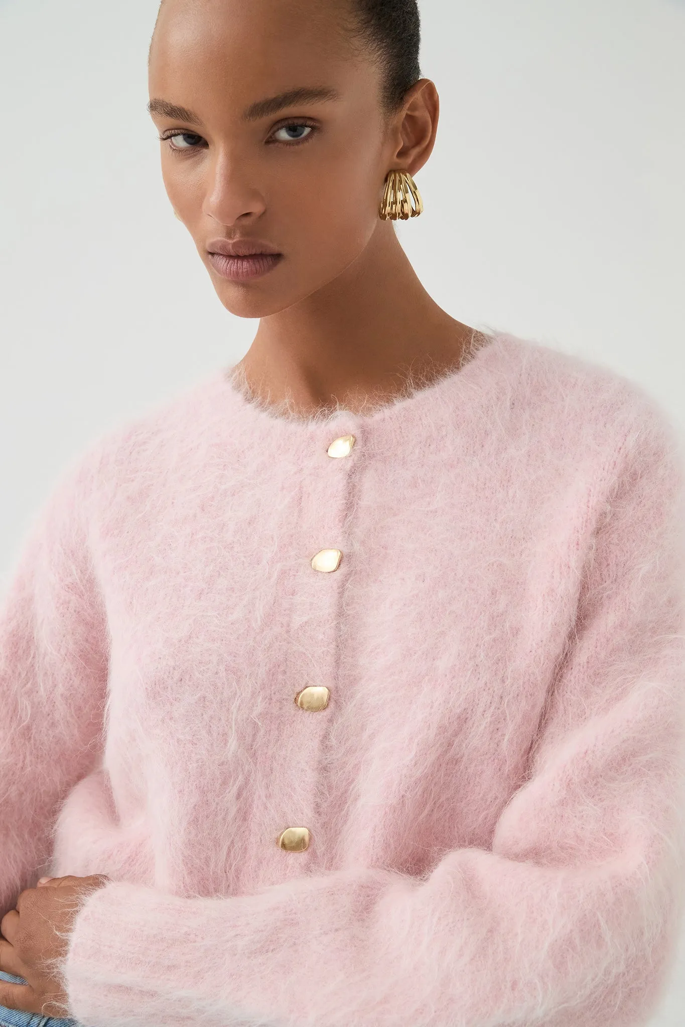 Celine Fluffy Cardigan