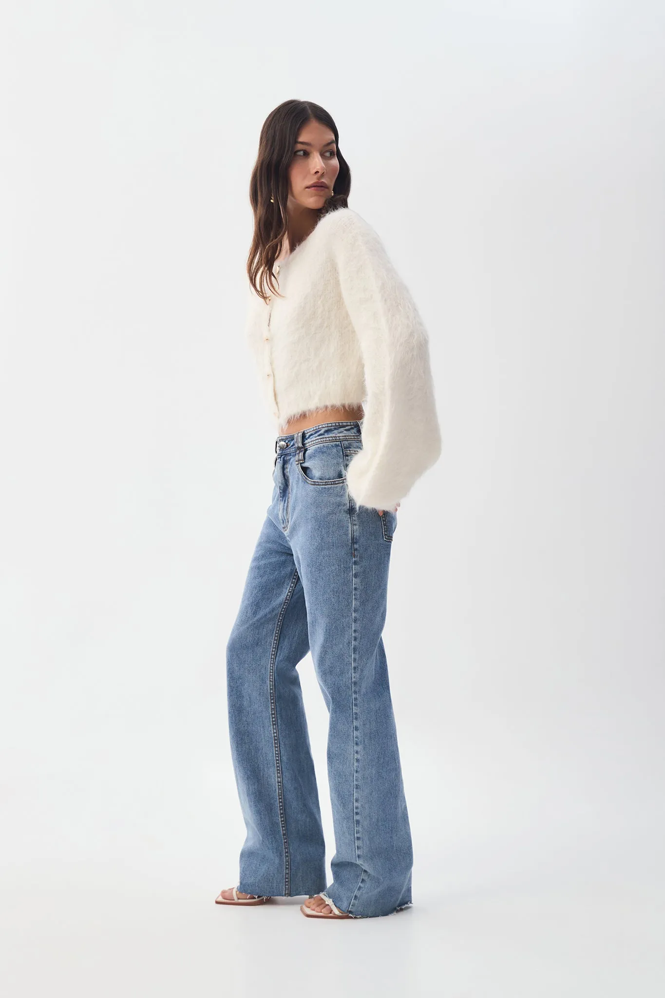 Celine Fluffy Cardigan