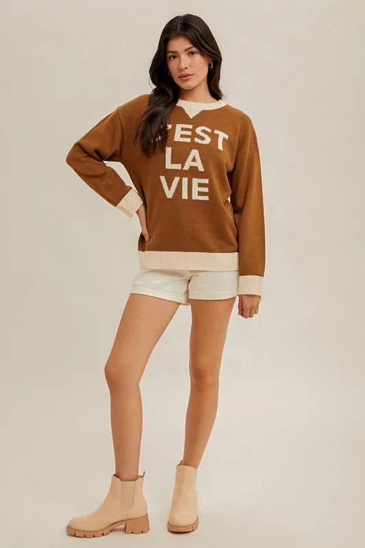 C'Est La Vie Pullover