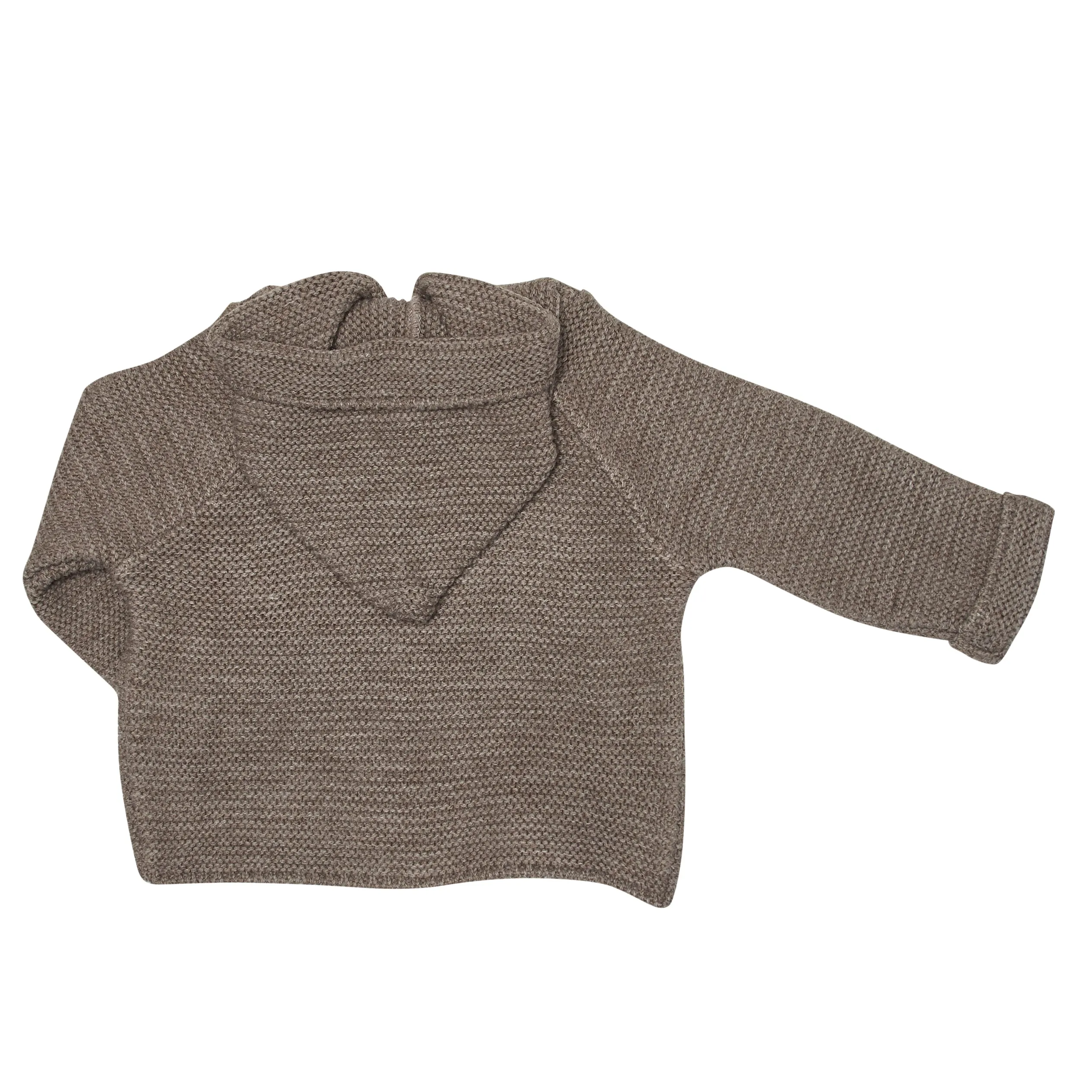 CHOCOLATE FINISTERRE HOODED JACKET