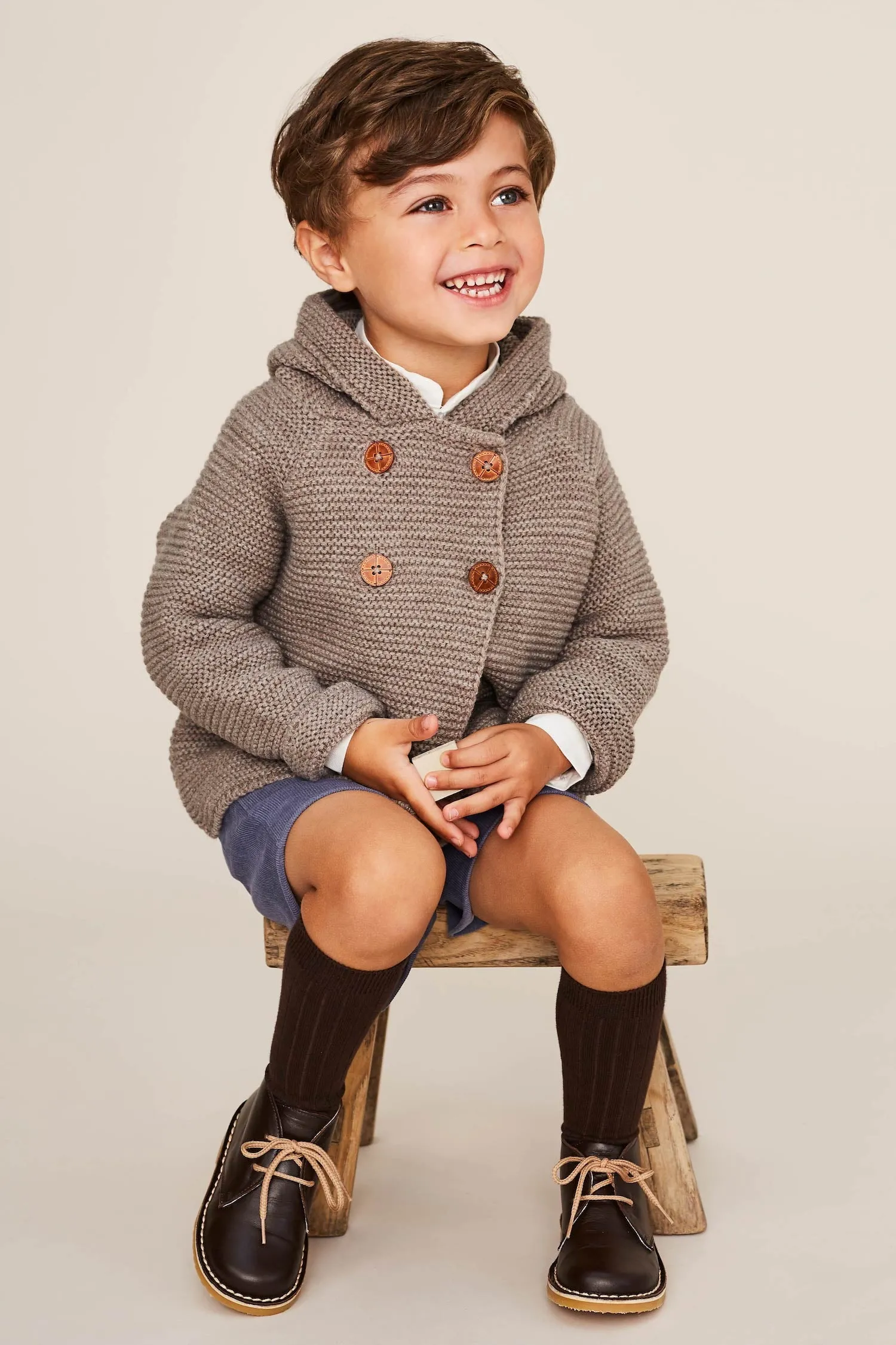 CHOCOLATE FINISTERRE HOODED JACKET