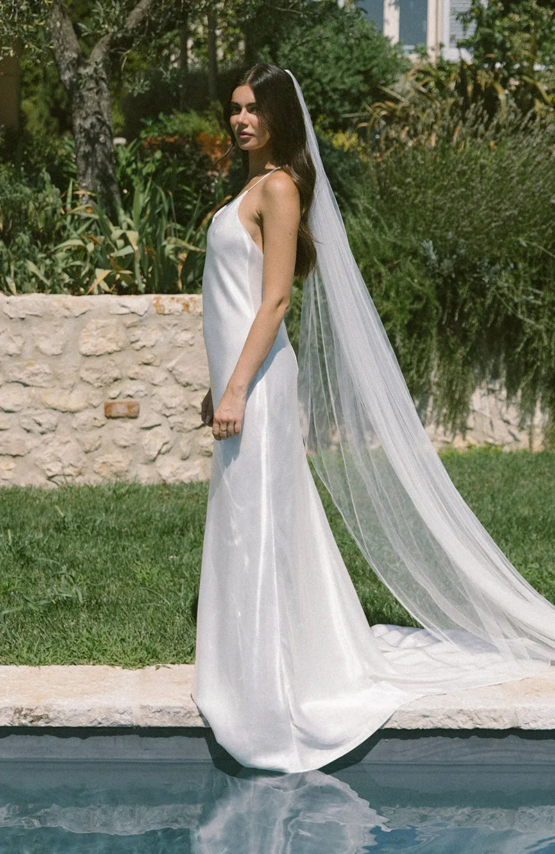 Chrissy Bridal Slip Dress