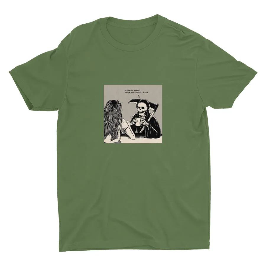 COFFEE FIRST Cotton Tee