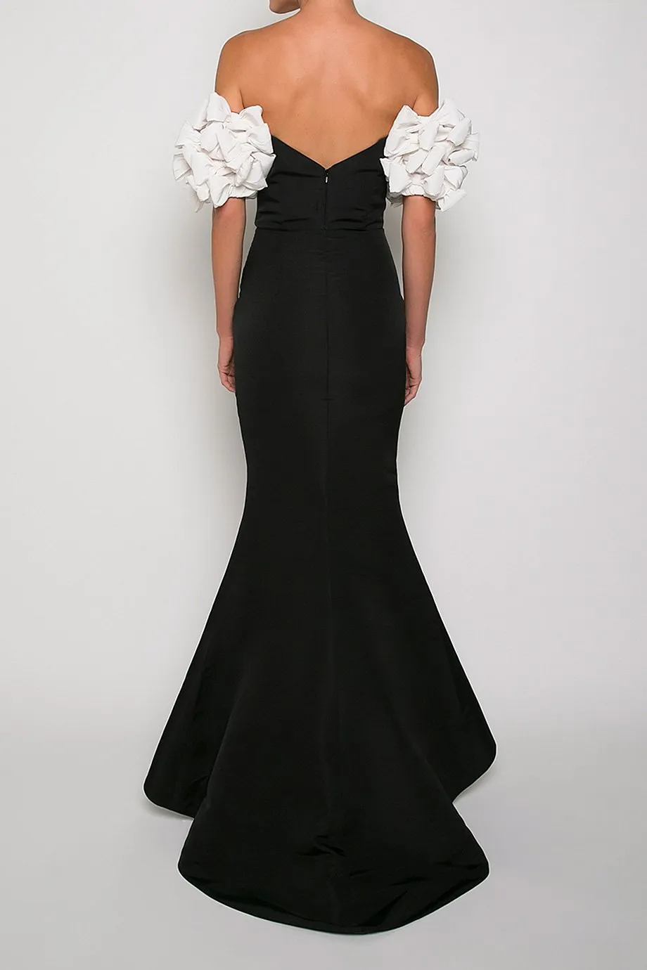 Cornelia Silk and Wool Gown