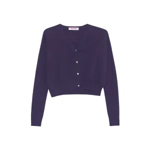 Cropped Cardigan in Cashmere